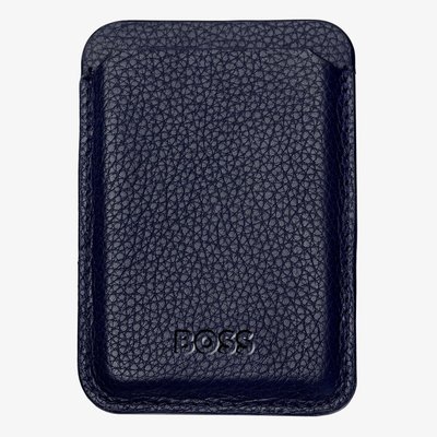 BOSS Classic Navy Magnetic Phone Wallet HLJ416N