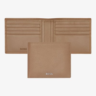 BOSS Classic Grained Camel Wallet Wallet HLW416X