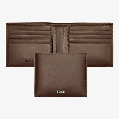 BOSS Classic Smooth Brown Wallet HLW403Y