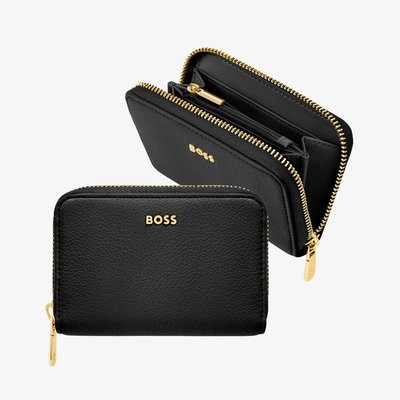BOSS Signature Lady Black Money Purse HEM616A