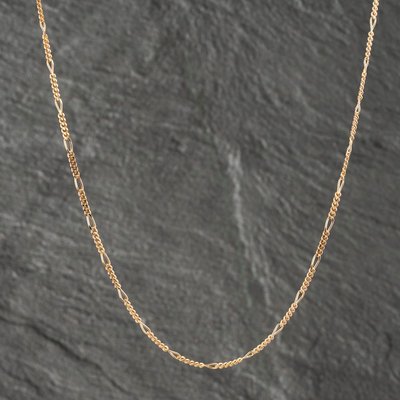 Second Hand 9ct Yellow Gold 17 Inch Figaro Chain