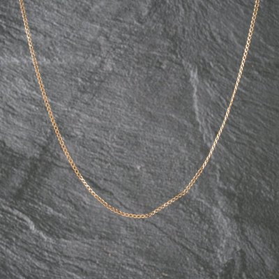 Second Hand 9ct Yellow Gold 21 Inch Curb Chain