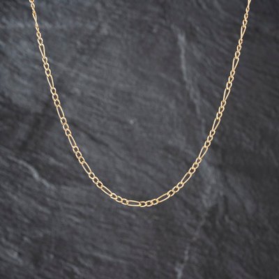 Second Hand 9ct Yellow Gold 21 Inch Figaro Chain 41021707