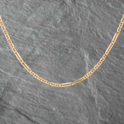 Second Hand 9ct Yellow Gold Fancy 16 Inch Anchor Chain 41041696