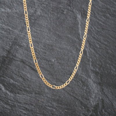 Second Hand 9ct Yellow Gold 18 Inch Figaro Chain 41041723