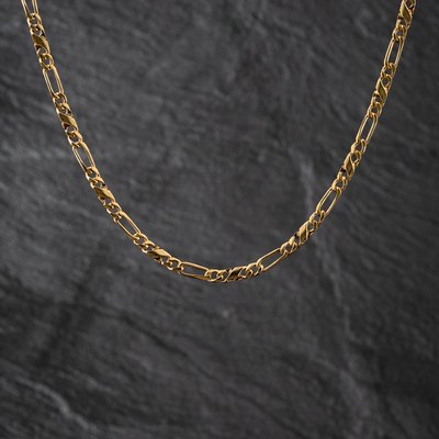 Second Hand 9ct Yellow Gold 18 Inch Figaro Chain 41041804