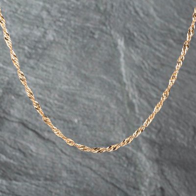 Second Hand 9ct Yellow Gold 18 Inch Twist Chain 41162138