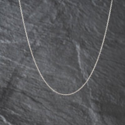Second Hand 18ct White Gold 16 Inch Trace Chain 41162406