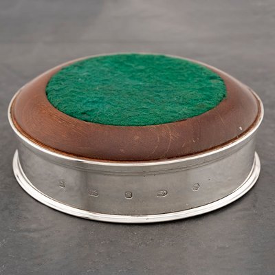 Second Hand Silver Round Coaster Homeware