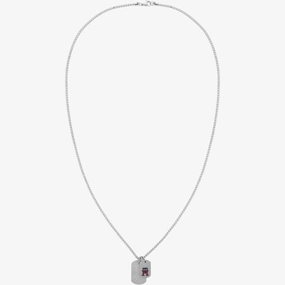 Monogram Dog Tag Necklace