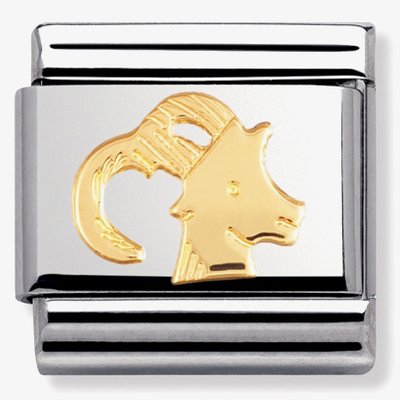 CLASSIC Gold Zodiac Capricorn Charm
