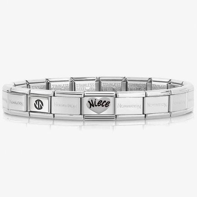 Nomination CLASSIC Silvershine My Family Niece Bracelet 330101/16