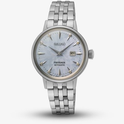 Seiko Presage Cocktail Time Skydiving Diamond Twist Watch SRE007J1