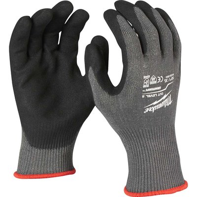 Milwaukee Cut Level 5 Dipped Work Gloves