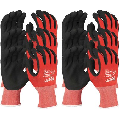 Milwaukee Cut Level 1 Dipped Work Gloves