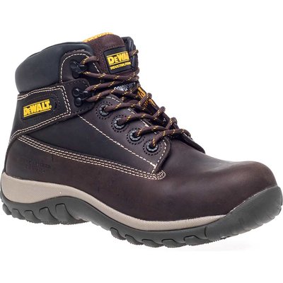 DeWalt Hammer Non Metallic Safety Boots Brown Size 10