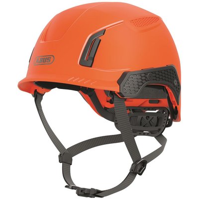 Abus SPECTOR-E Non-vented Safety Helmet Orange