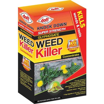 Doff Advanced Weed Killer Concentrate Pack of 6