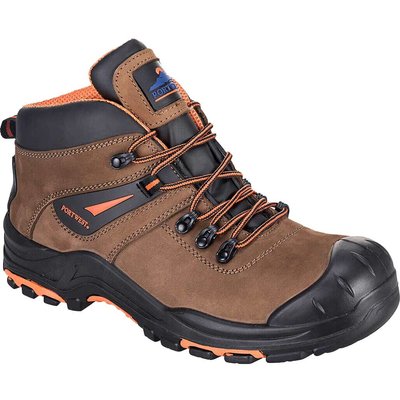 Portwest Compositelite Montana Safety Hiker Boots Brown Size 12