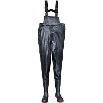 Portwest S5 Safety Chest Wader Black Size 4