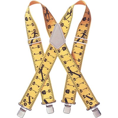 Kunys Work Trousers Braces Yellow