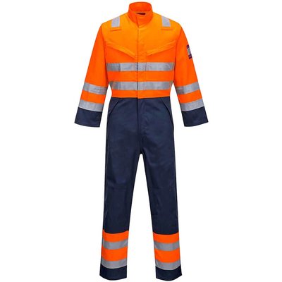Portwest MV29 Modaflame Hvo Coverall Orange / Navy S 31"