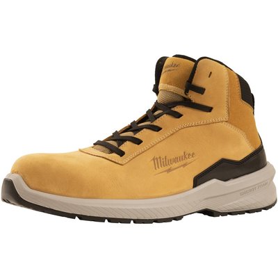 Milwaukee Flextred Safety Boots Beige Size 6