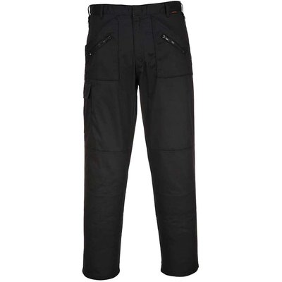 Portwest Action Trousers Black 42" 36"