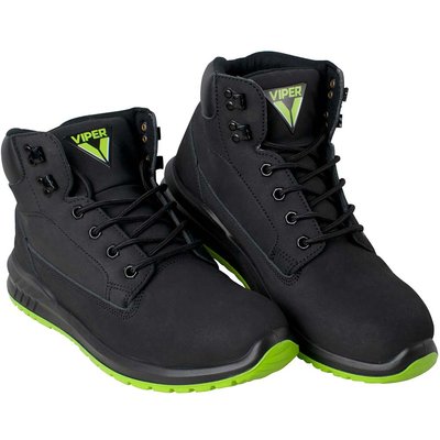 Scan Viper SBP Safety Work Boots Black Size 9