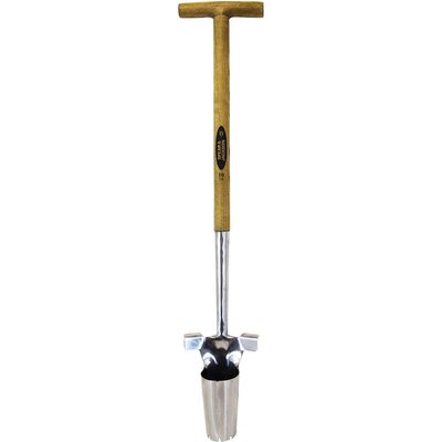 Spear and Jackson Traditional Stainless Steel Long Handle Bulb Planter