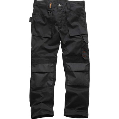 Scruffs Worker Trouser Black 34" 34"