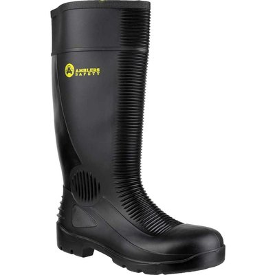Amblers Safety FS100 Construction Safety Wellington Black Size 11