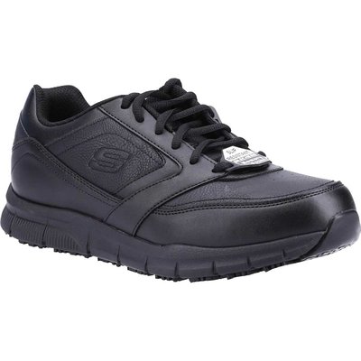 Skechers Nampa Mens Work Trainers Black Size 7