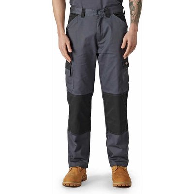 Dickies Everyday Trousers Grey / Black 38" 34"