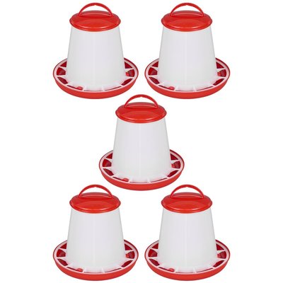 Sealey Poultry Feeder 1.5kg Pack of 5