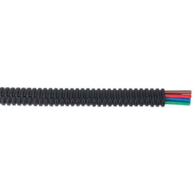 Sealey Split Convoluted Cable Sleeving 7-10mm 200m