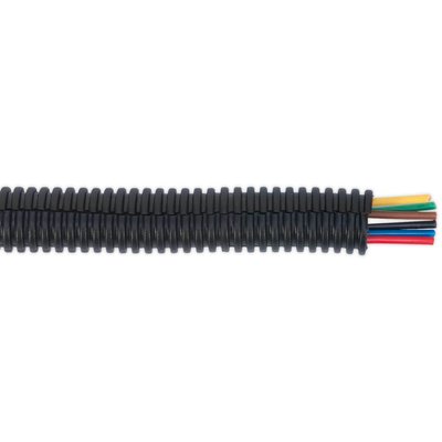 Sealey Split Convoluted Cable Sleeving 12-16mm 50m