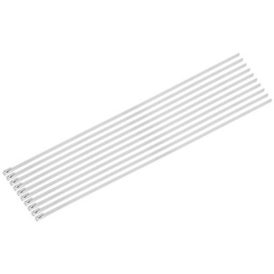 Sealey Stainless Steel Cable Ties 4.6mm 300mm Pack of 100