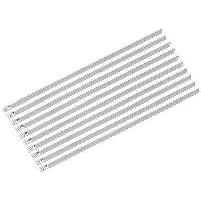 Sealey Stainless Steel Cable Ties 7.9mm 300mm Pack of 100