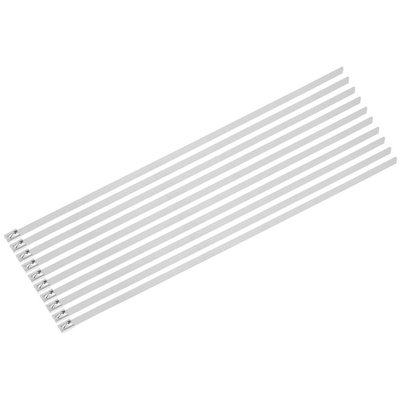 Sealey Stainless Steel Cable Ties 7.9mm 400mm Pack of 100