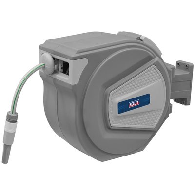Sealey Auto Rewind Control Garden Hose Reel 20m