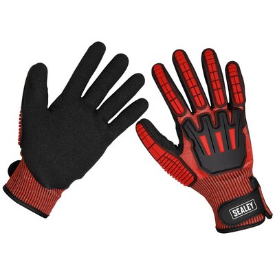 Sealey Cut and Impact Resistant Work Gloves