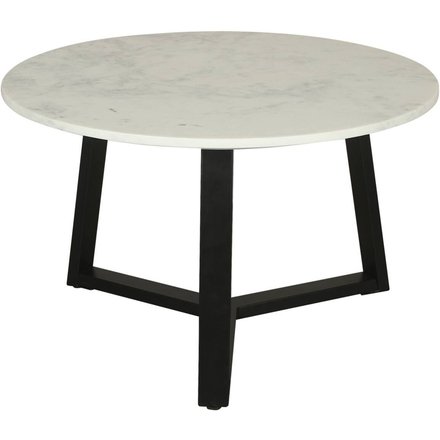 Couchtisch CROSS schwarz weiß