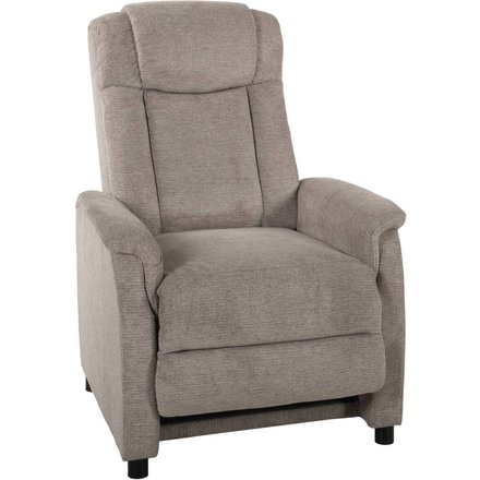 TV-Sessel Delta taupe Webstoff
