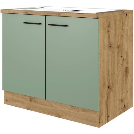 Spülenschrank Cara grün