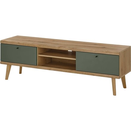 Lowboard Alva Eiche Evoke Coast Nachbildung salbei