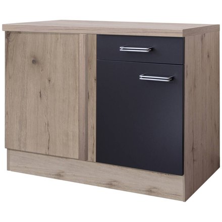 Eckunterschrank Elva anthrazit