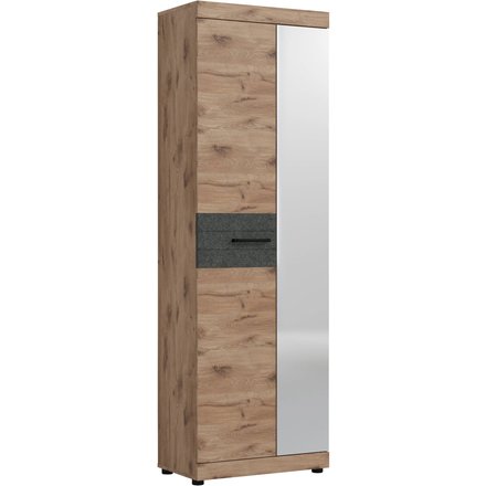 Garderobenschrank Roxy Eiche Viking Nachbildung