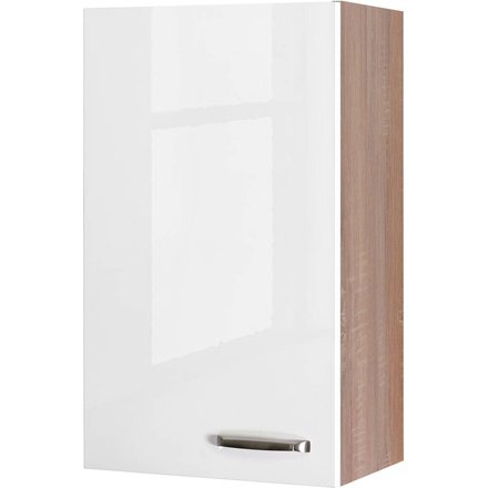 Hängeschrank Valero weiß Hochglanz