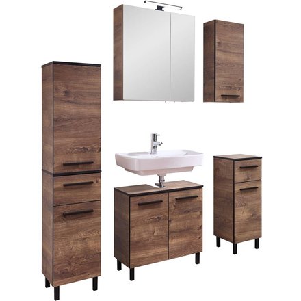 Badezimmer-Set Quickset 374 Eiche Ribeck Nachbildung